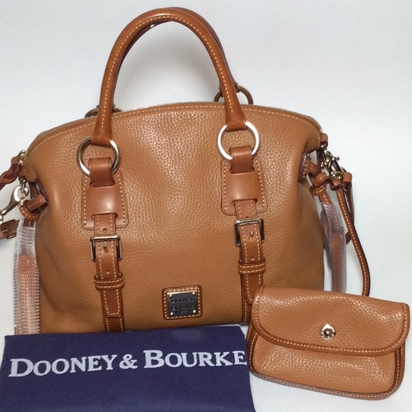 Dooney & Bourke Handbags - Dooney & Bourke Domed Satchel w/Pouch